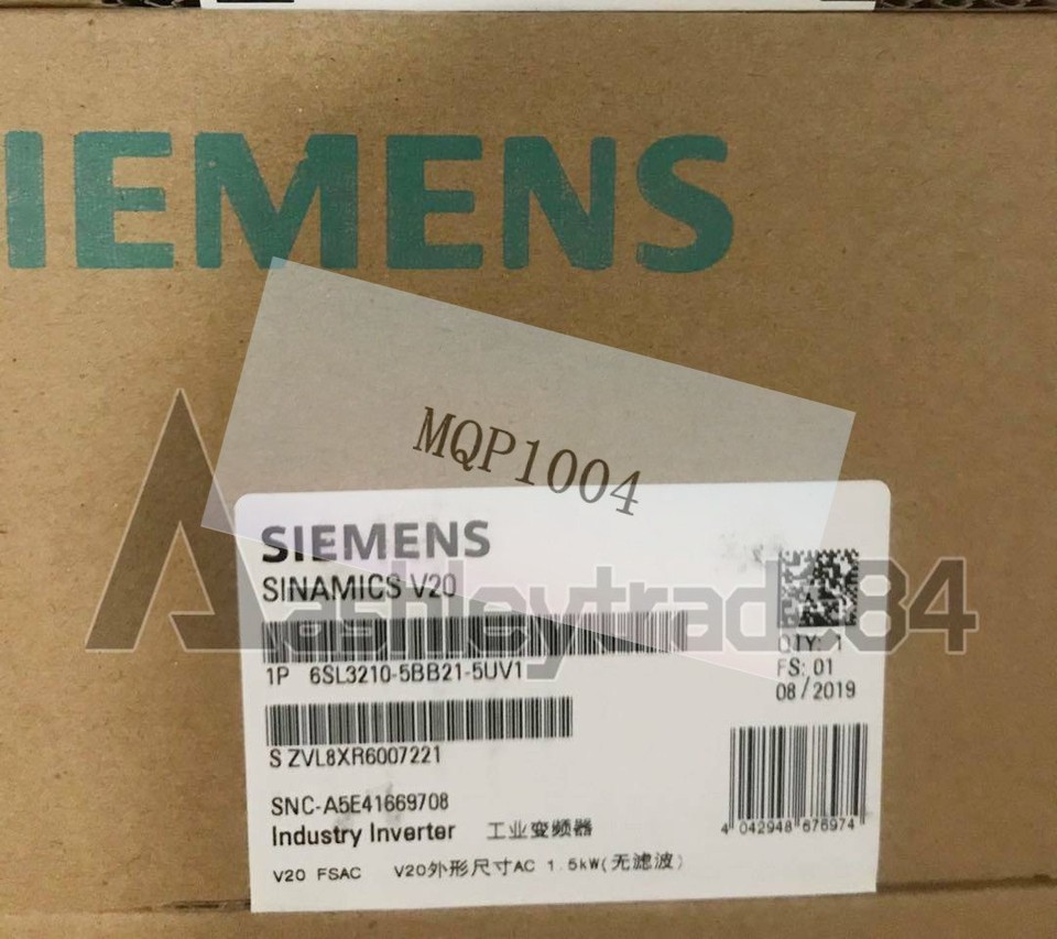 1 Pezzo Convertitore Di Frequenza Siemens 6sl3210-5bb21-5uv0 6sl3 210-5bb21-5uv0 Nuovo - Foto 1