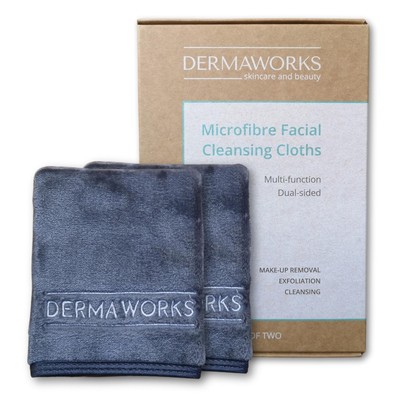 Microfiber Face Towels   Soft & Reusable Makeup Remover Cloths   Dual-Action ...