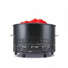 LED Light with Metal Base Cylindrical Simulated Light Decorative