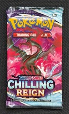 Pokémon Chilling Reign (SWSH06) Booster Pack Moltres Art New & Sealed 22.60g
