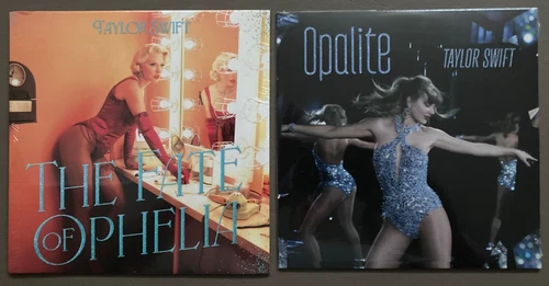 Taylor Swift 7” Vinyl Record Bundle Lot of 2-"OPALITE" and "FATE OF OPHELIA"-NEW