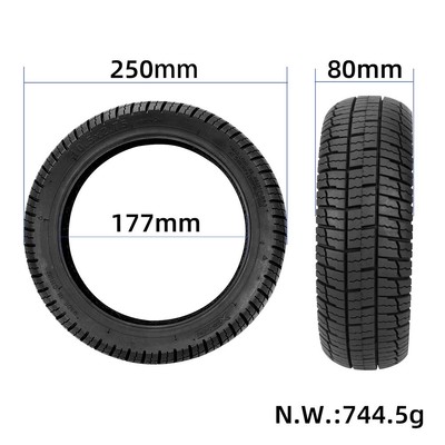 750g High Quality Scooter Tyre For Ninebot For P100s For P65 10x2.75-7