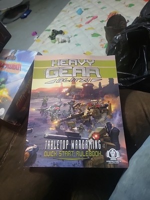 Dream Pod 9 Heavy Gear Blitz! Tabletop Wargaming Quick Start Rulebook