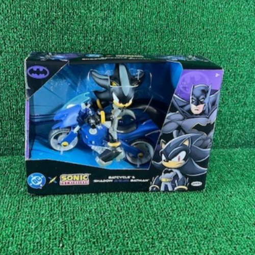 Sonic The Hedgehog Shadow Batman Batcycle DC Comics Sealed New