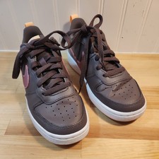 Nike Court Borough Low 2 GS 4Y Unisex Violet Ore/ Pink Glaze Brand New