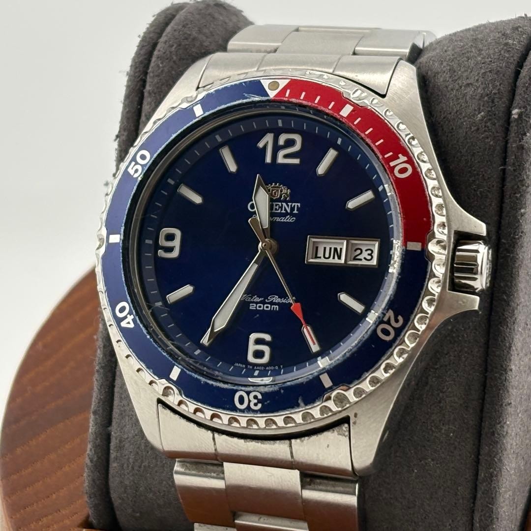 Orient AA02C5B Automatic Diver Blue Timepiece Wat… - image 1