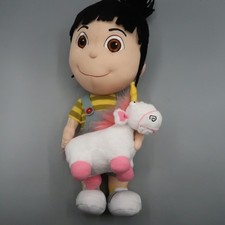 Universal Despicable Me Agnes Girl Unicorn Plush Minion Mayhem 15" Stuffed Doll