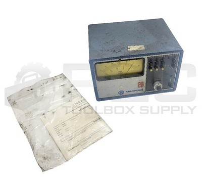 Reparierter MARPOSS E9 Messverstärker-Regler Für 50/60HZ 0.63A