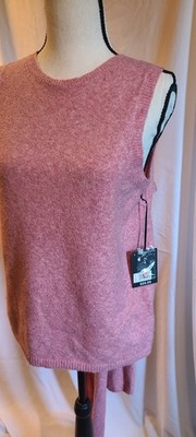  Sweater,  Cashmere Blend, Simply Vera, Vera Wang, Color Heather With Scarf 