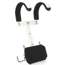 Fame Marching Snare Tragegestell, Aluminium, Weiß, Zubehör für Marching Drums