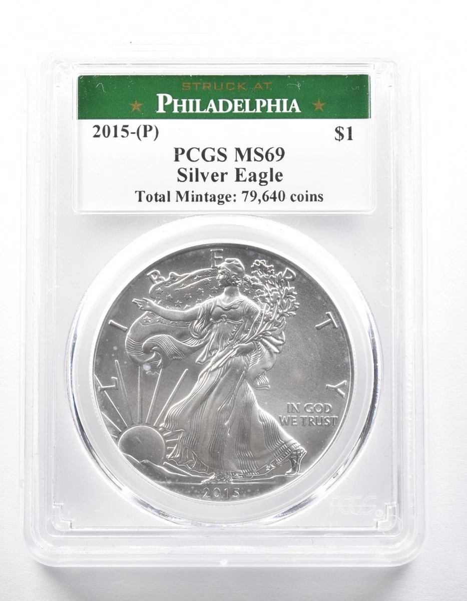 American Eagle PCGS 2015 Silver Bullion Coins for sale | eBay