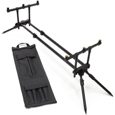 Rod Pod Quick Rutenständer für 3 Angelruten Karpfen Rutenhalter mit Tasche - Bild 1 von 4