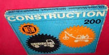 DDR Metallbaukasten CONSTRUCTION Nr 200 OVP Karton Metall Kasten VEB Schmerbach