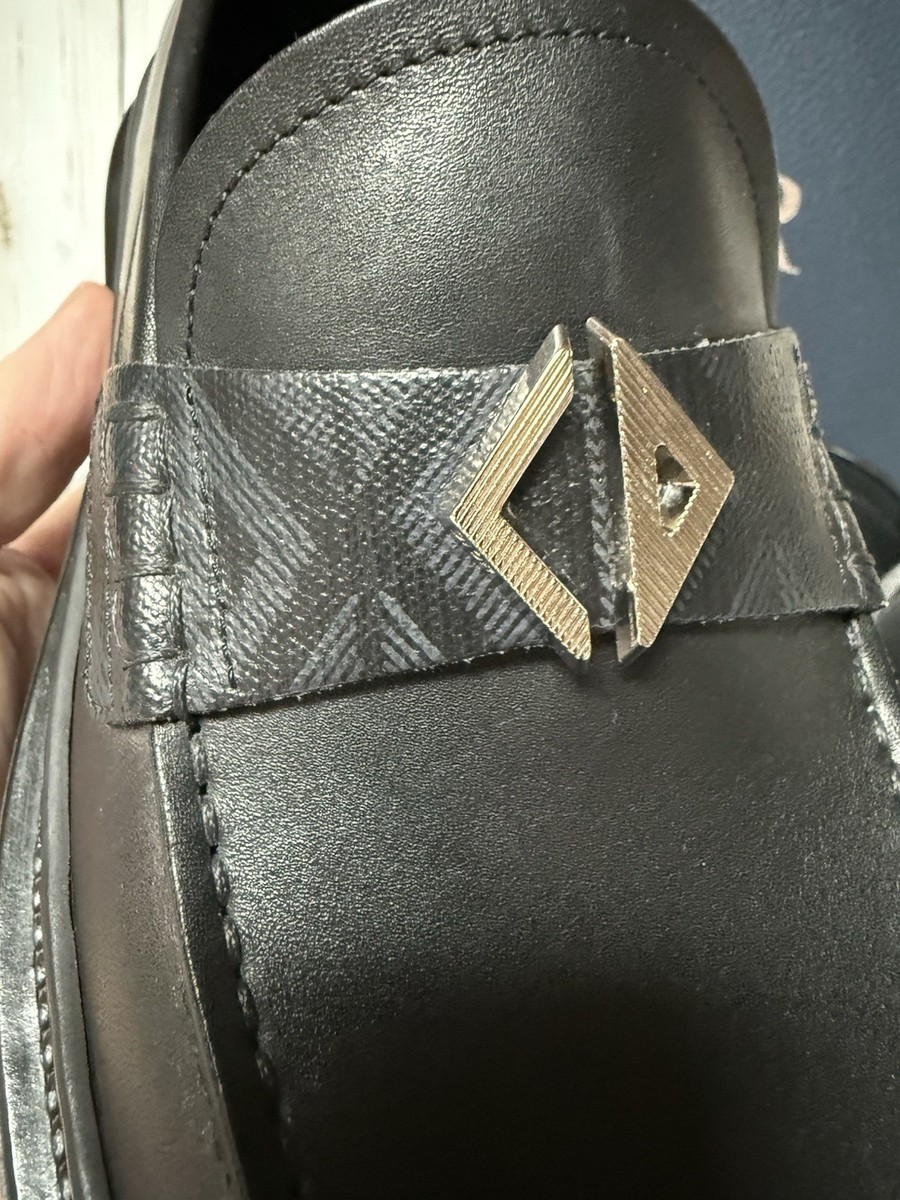 Christian Dior Explorer Leather Loafers Black Sz 40 / 7 | eBay