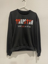 Brand New Trapstar Sweatshirt - Black  Red - M