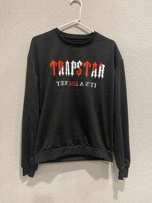 Brand New Trapstar Sweatshirt - Black & Red - M