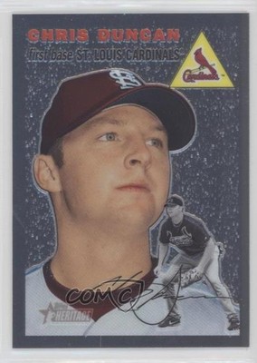 2003 Topps Heritage Chrome 199/1954 Chris Duncan #THC9 Rookie RC b8c