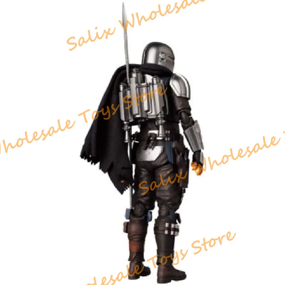 In Stock Star Wars the Mandalorian Chrome Ver. MAFEX No.256 Action