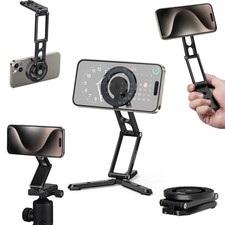 Magnetic Pocket Phone Tripod Mount Foldable with Magsafe for iPhone 16/15/14/13