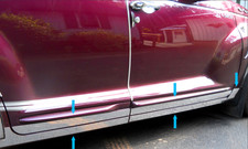 Fit 2000-2009 Chrysler Pt Cruiser 4dr Rocker Panel Trim Cover Sticker 5 10pc