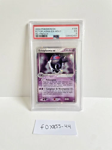 ECTOPLASMA EX 108/112 FRANCAIS FRENCH PSA 5 GENGAR BLOC EX. RARE POP 6