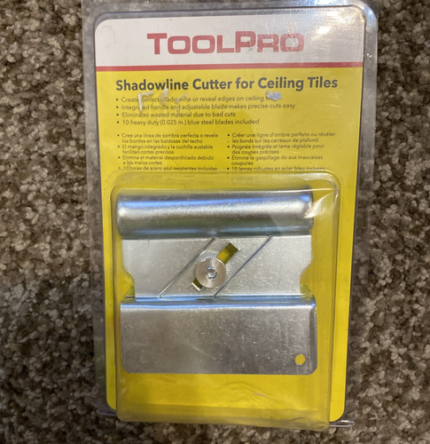 Shadowline Cutter For Ceiling Tilesnull
