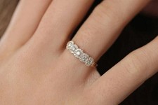 2 Ct Round Simulated Diamond Womens Engagemen...