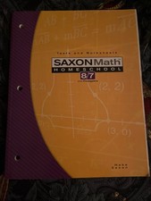 Saxon Math 8/7 : Tests and Worksheets by Step...