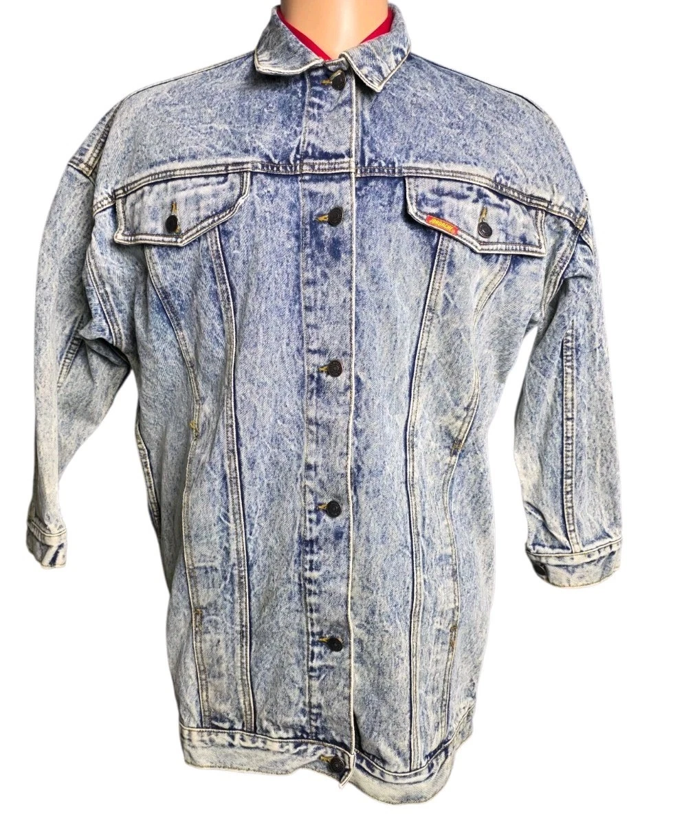 Denim Punk 1980s Vintage Outerwear Coats & Jackets for Men for