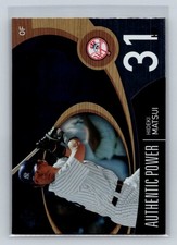 2007 SP Authentic #AP-21 Hideki Matsui Authentic Power New York Yankees C51