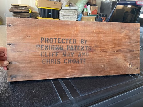 CLIFF MAY & CHRIS CHOATE - Factory Wall Panel - MID CENTURY MODERN RARE