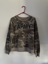 Juniors Size M Army Sweatshirt