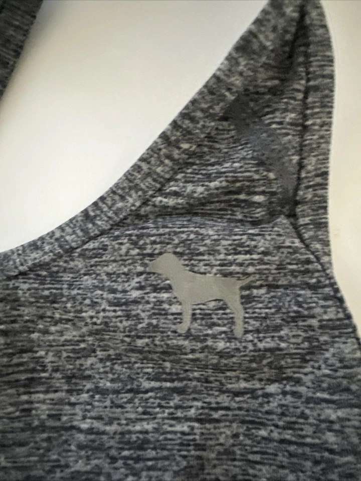 Pink by Victoria's Secret Women's Sports Bra Size XS No Pads Included Gray Black - Image 2 of 4