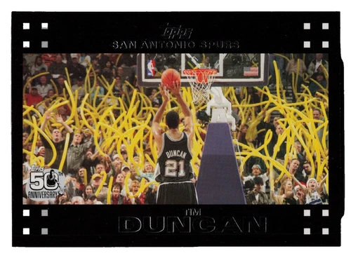 Topps Tim Duncan Basketball 2007-08 Season Sports Trading Cards & Accessories