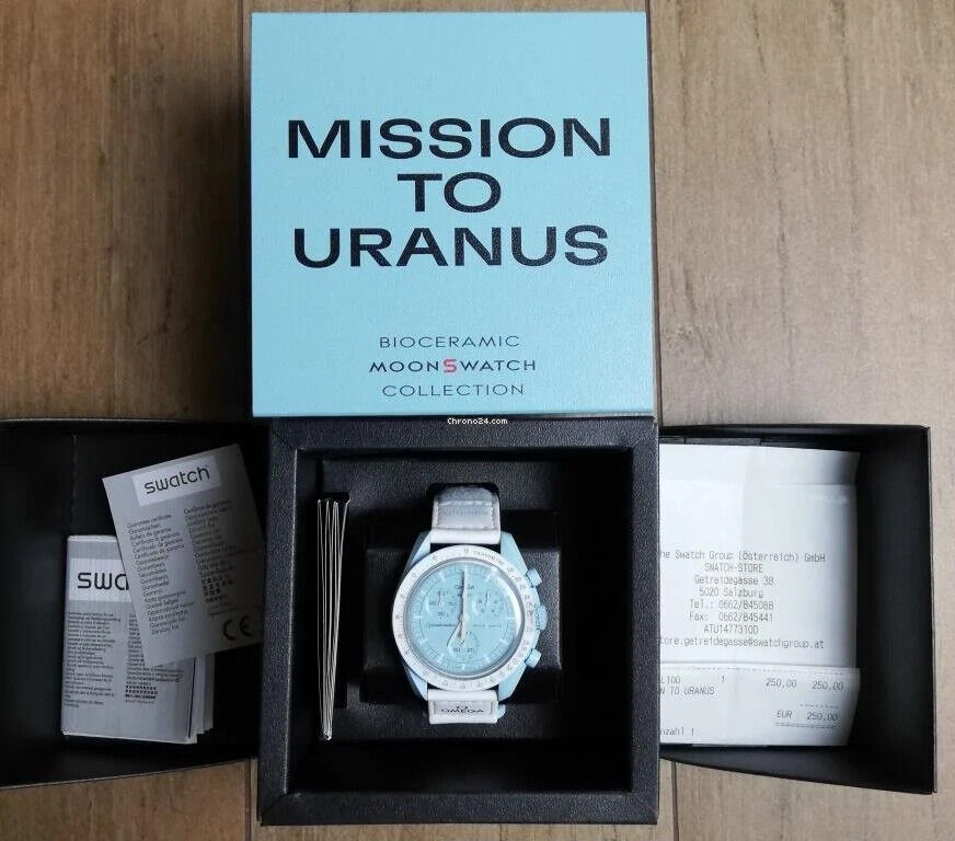 100％本物 Omega × Swatch Mission to Uranus kids-nurie.com