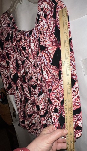 Girl's Dress By Art Class Size 6-6x Butterfly Pattern Colorful - Picture 7 of 8