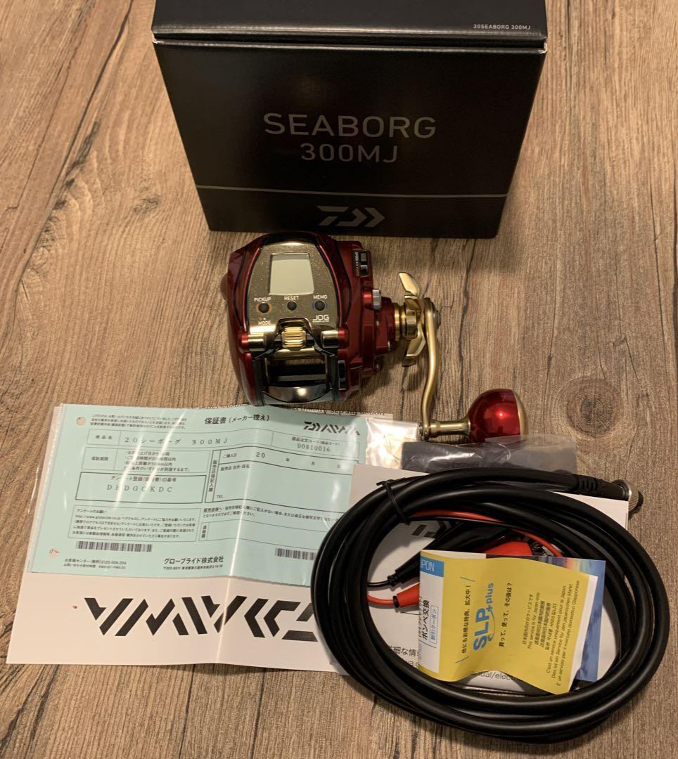 Daiwa 20 SEABORG 300MJ Right 4.4 Electric Reel shipping from