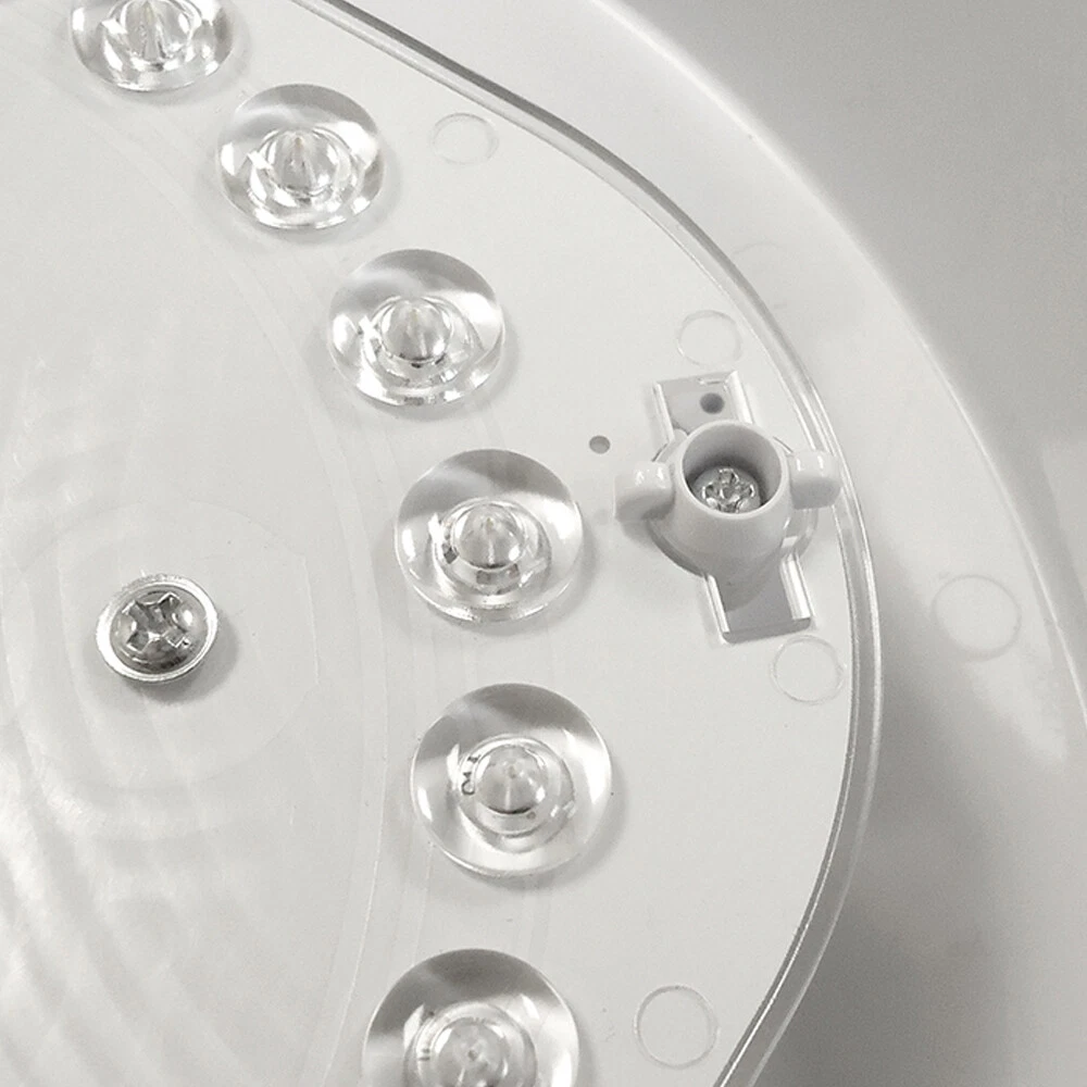 Sensor de emergencia/microondas con luz LED 2D de 18 vatios IP65 mampara blanca
