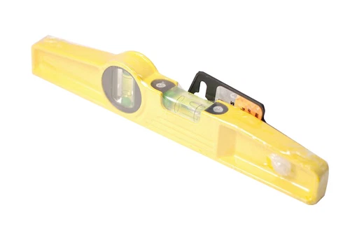 10" Die-Cast Scaffold Level with Extra Strong Magnets & Wrist-Strap Hole