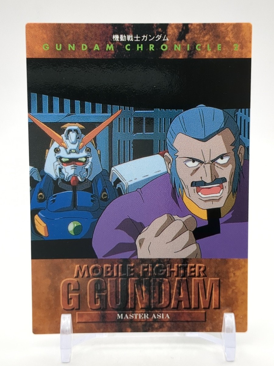Master Asia #116 MOBILE SUIT Ζ GUNDAM Carddass Masters Card
