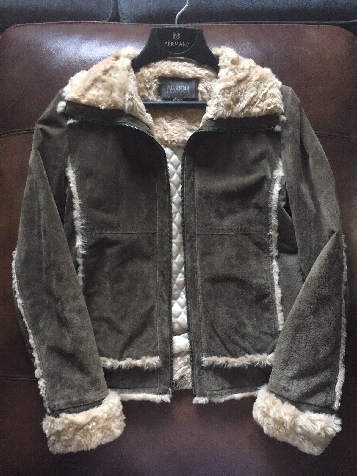 Vintage Wilson Leather Suede Women's Jacket - Gem Vintage Wilson Leather Suede Women's Jacket - Gem