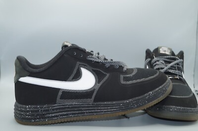 Nike Lunar Force 1 Fuse OREO EU 44,5 US 10,5 Schwarz 555027-010 Sportschuhe