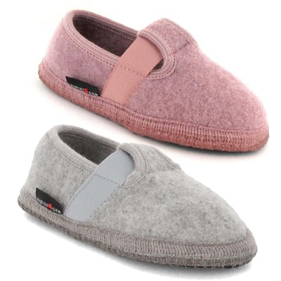 Haflinger Hausschuh Slipper Joschi 621002 Schurwolle unifarben Gr.25-42