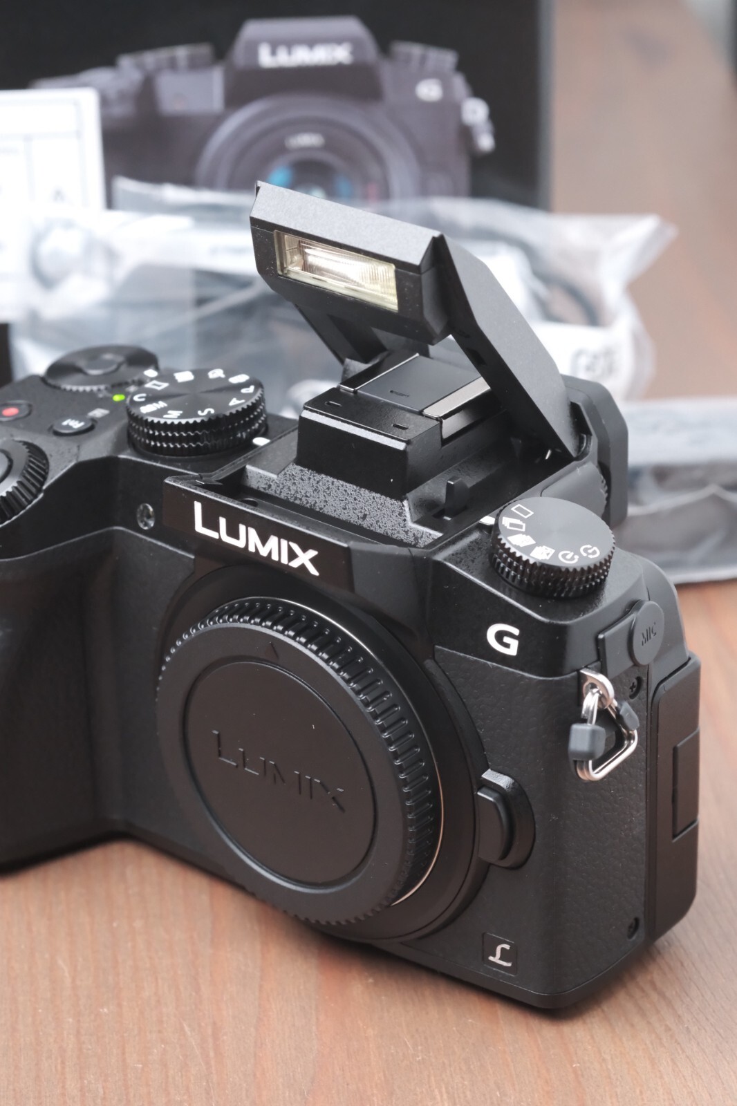 Panasonic Lumix DMC-G7 16MP 4K Mirrorless Camera (Body Only)