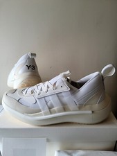 Men's Adidas Y-3 Trainers Qisan Cozy II White Cream 