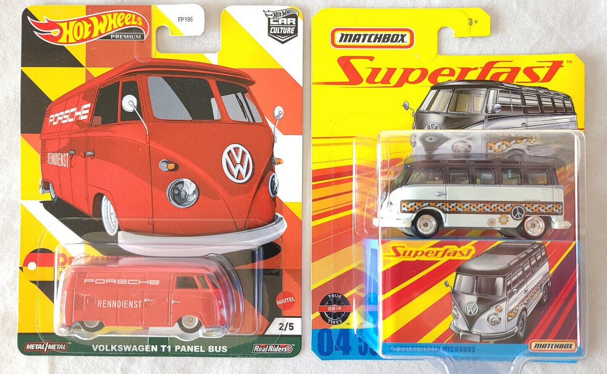 ミニカー HotWheels VW BUS USA ARMY Amazon.com: 2009-2010 Matchbox 1970 VW VOLKSWAGEN T2 BUS 6