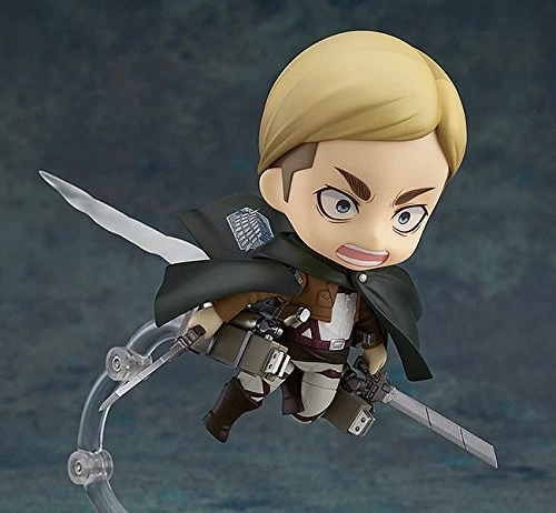 Figura Good Smile Company Nendoroid 775 Attack on Titan Erwin Smith de Japón - Imagen 3 de 6