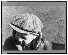 A boy refugee from the flood 1937 camp at Forrest City Arkansas 1930s Photo 1
