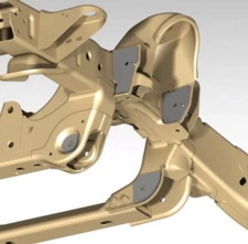 07-18 Chevy Silverado 1500 Control Arm Bolt Gusset Kit