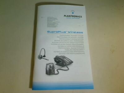 Bedienungsanleitung Plantronics CS60